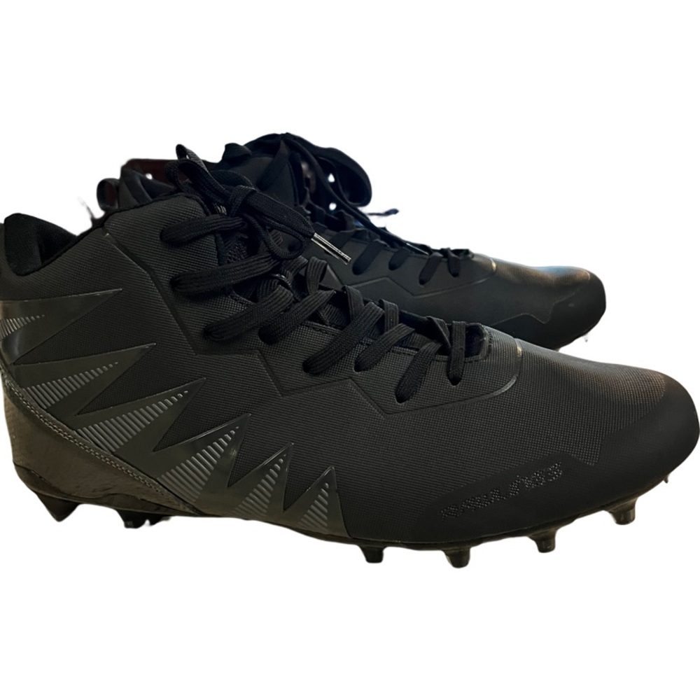 Rawlings Outpost MID Charcoal Mens Football Shoes Size 13 NEW